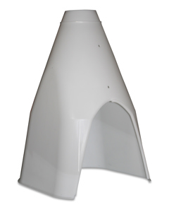 Hopper half PigNic 16 Jumbo wo/hole pattern f/metering scale